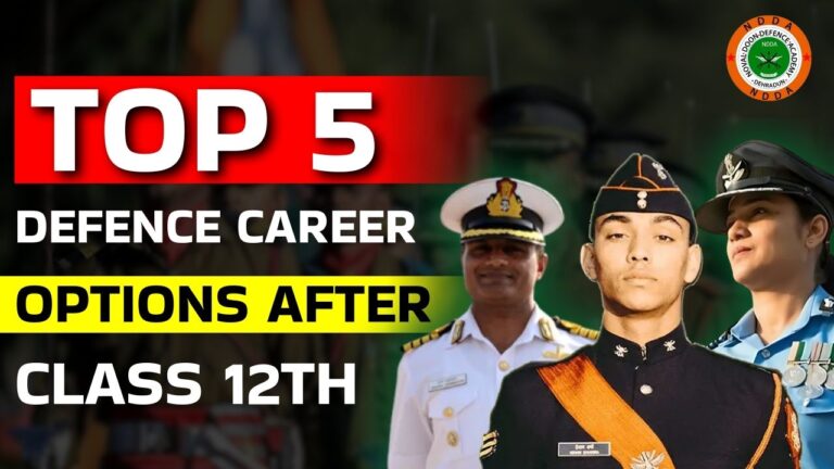 Top 5 Defence Career Options After 12th – NDA, Navy, Airforce & More