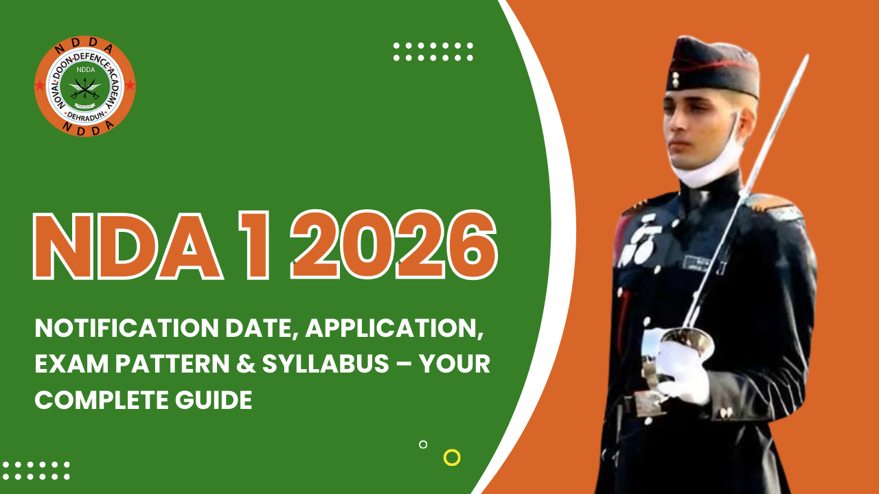 NDA 1 2026: Notification Date, Application, Exam Pattern & Syllabus – Your Complete Guide