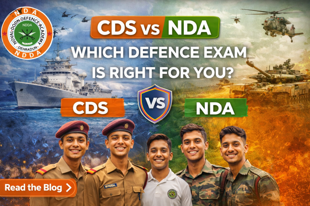 CDS vs NDA: Which Defence Exam Is Right for You?