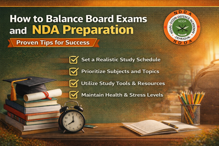 How to Balance Board Exams and NDA Preparation