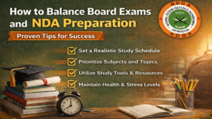 How to Balance Board Exams and NDA Preparation