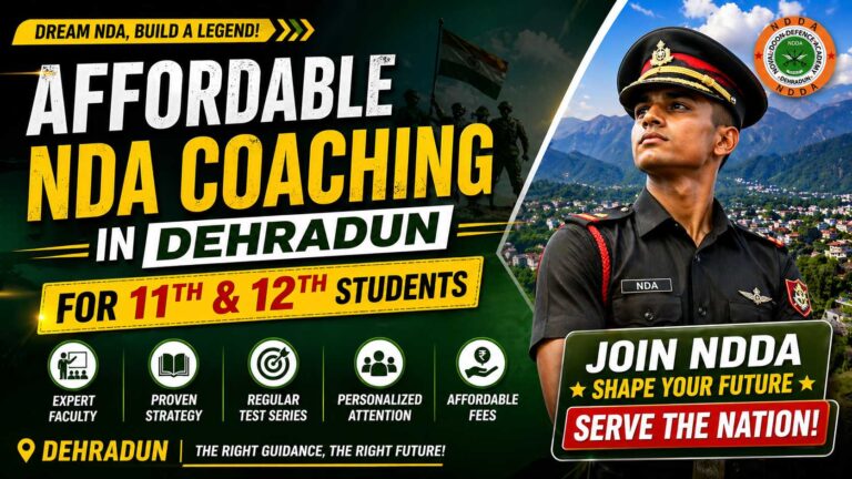Affordable NDA Coaching in Dehradun
