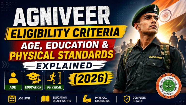 Agniveer Eligibility Criteria