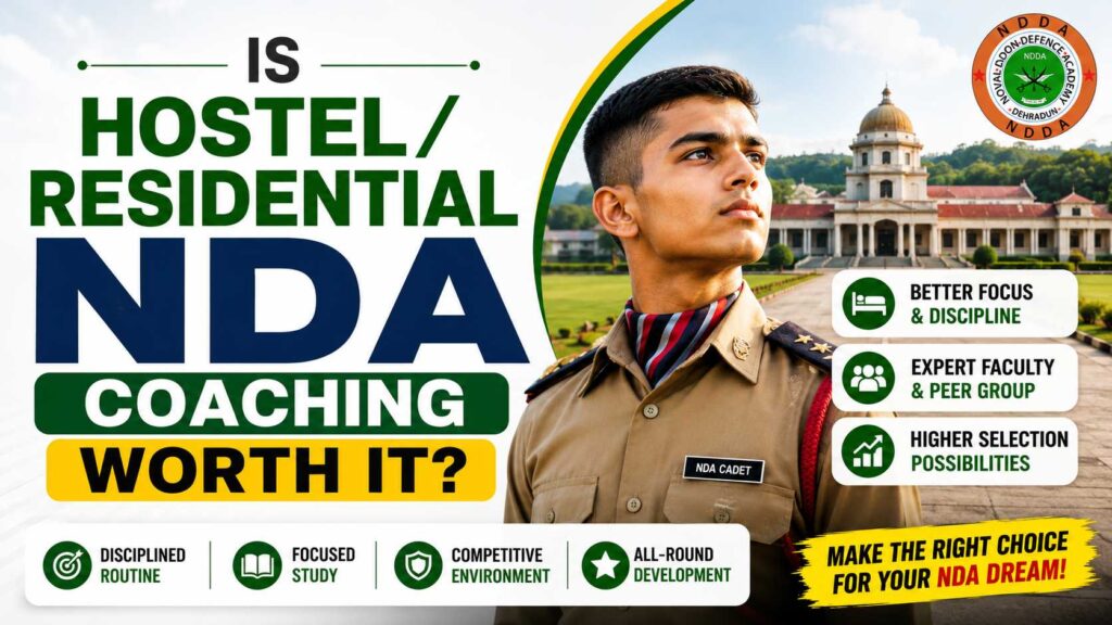 Is Hostel/Residential NDA Coaching Worth It?
