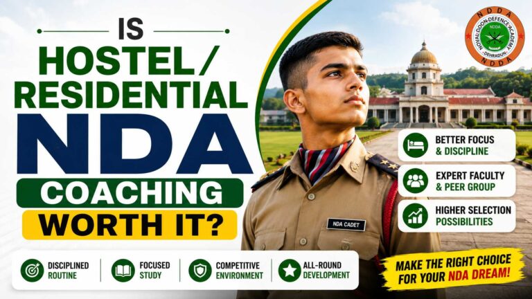 Is Hostel/Residential NDA Coaching Worth It?