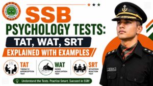 SSB Psychology Tests TAT, WAT, SRT