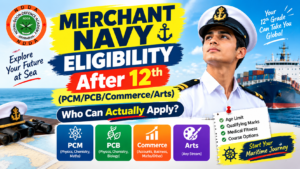 Merchant Navy Eligibility After 12th (PCM/PCB/Commerce/Arts) — Who Can Actually Apply?