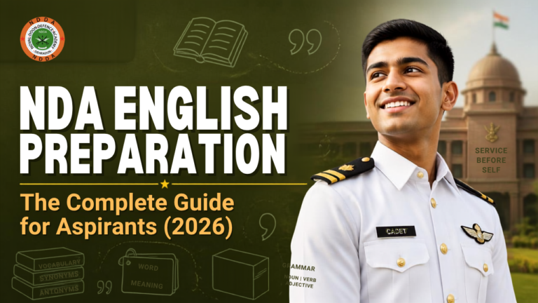 NDA English Preparation: The Complete Guide for Aspirants (2026)