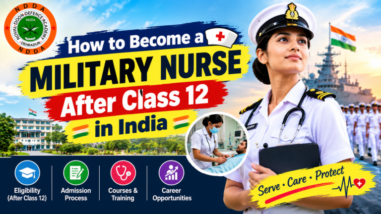 How to Become a Military Nurse After Class 12 in India