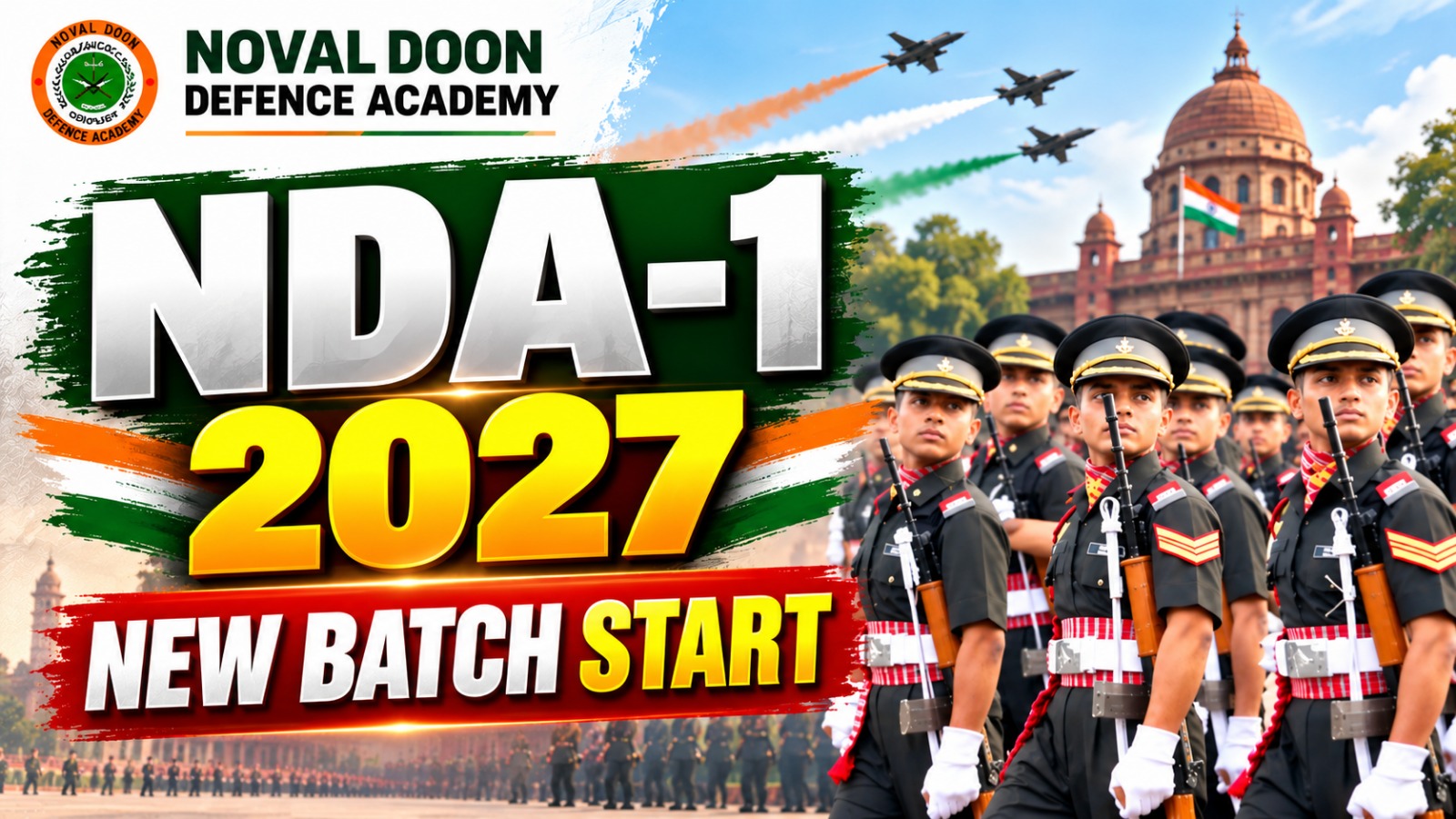 NDA Crash Course — Admissions Open